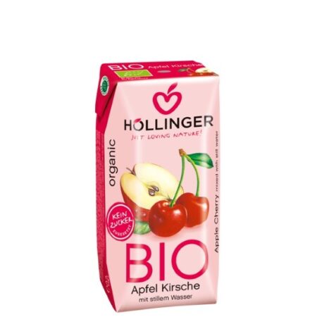 Χυμός Μήλο Κεράσι Hollinger Χωρίς Ζάχαρη 200ml