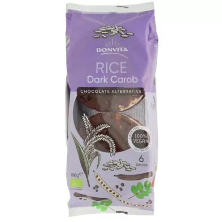 Ρυζογκοφρέτα Χαρούπι ΒΙΟ 100γρ