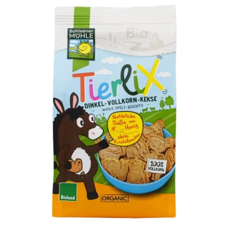 Μπισκότα Ντίνκελ Ζωάκια ΒΙΟ 125gr