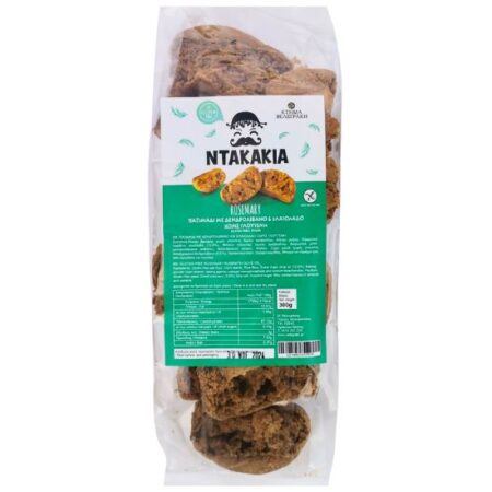 Ντακάκια με Δενδρολίβανο & Ελαιόλαδο - Xωρίς Γλουτένη