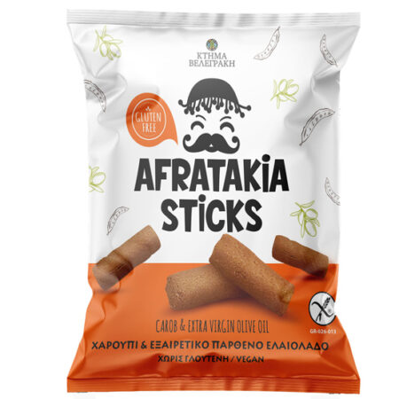 Κριτσινάκια με Χαρούπι Χωρίς Γλουτένη