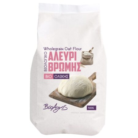 Αλεύρι Βρώμης Ολικής 500γρ ΒΙΟ