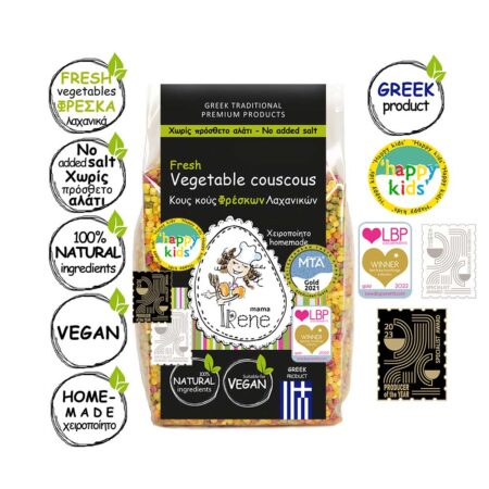 Κους κούς φρέσκων λαχανικών χειροποίητο