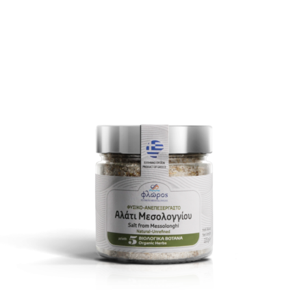 Αλάτι με 5 Βιολογικά Βότανα 220γρ
