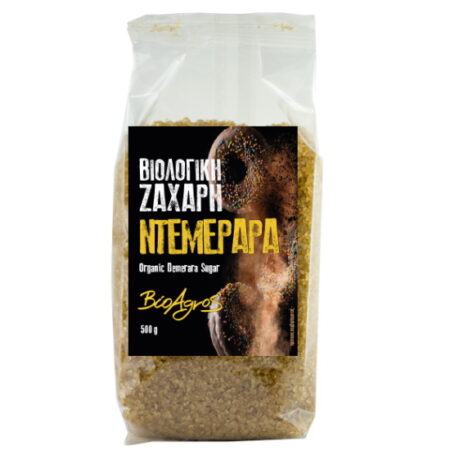 Ζάχαρη Ντεμεράρα Demerara 500γρ ΒΙΟ