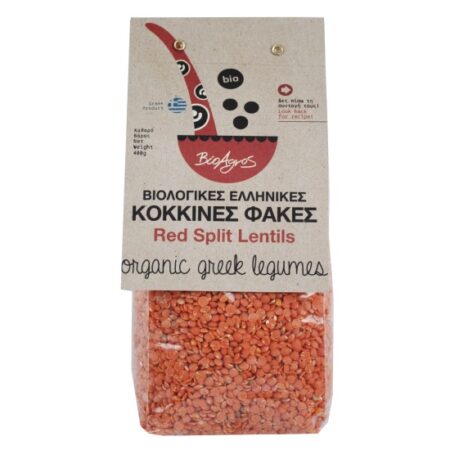 Φακές Κόκκινες ΒΙΟ 500γρ