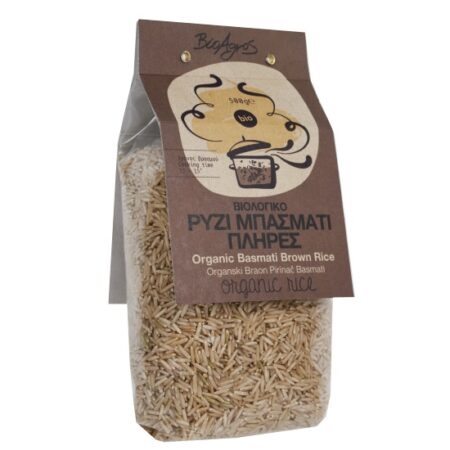 Ρύζι Μπασμάτι Πλήρες ΒΙΟ 500γρ