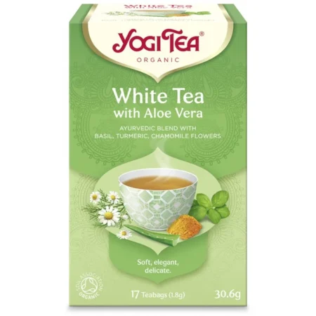 YOGI TEA WHITE ALOE VERA BIO 30.6gr