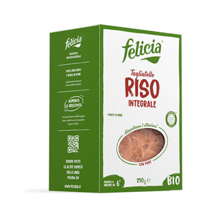 Ταλιατέλλες Καστανού Ρυζιού Χωρίς Γλουτένη Felicia ΒΙΟ 250γρ