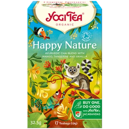 YOGI TEA HAPPY NATURE BIO 32.3gr