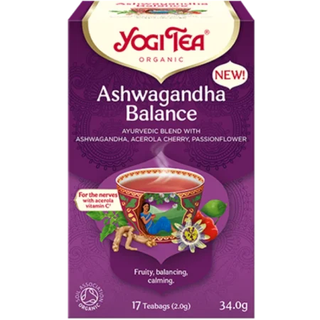 YOGI TEA ASHWAGANDHA BALANCE BIO 34gr