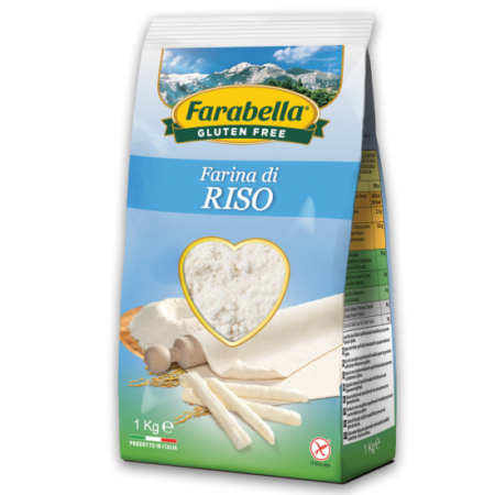 Αλεύρι Ρυζιού Farabella Χωρίς Γλουτένη 1kg