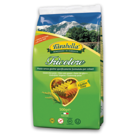 Βίδες Τρικολόρε Farabella Χωρίς Γλουτένη 500γρ