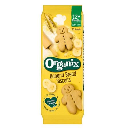 Μπισκότα Banana Bread ΒΙΟ Organix 135γρ