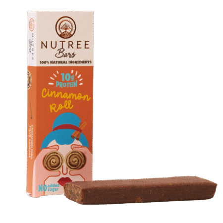 Μπάρα Cinnamon Roll ΒΙΟ Nutree 50γρ
