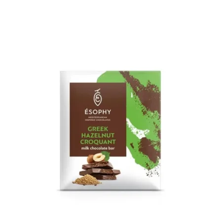 Σοκολάτα Γάλακτος Croquant 50gr Esophy