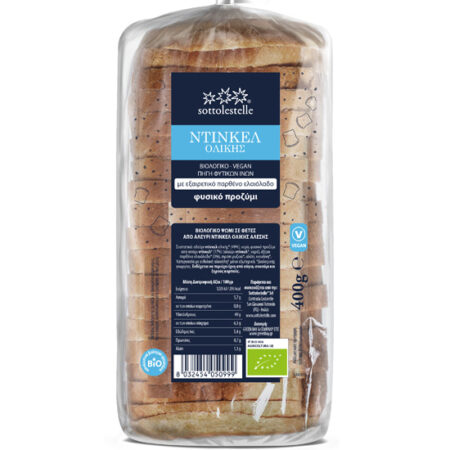 Ψωμί Ντίνκελ Ολικής σε φέτες ΒΙΟ 400γρ