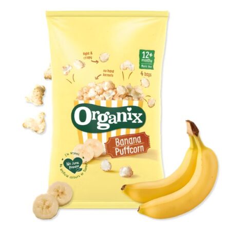 POP CORN BANANA PUFFCORN ORGANIΧ