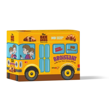 The Beebros Broissant Κρουασάν με Γέμιση Κακάο 252γρ (6χ42γρ)